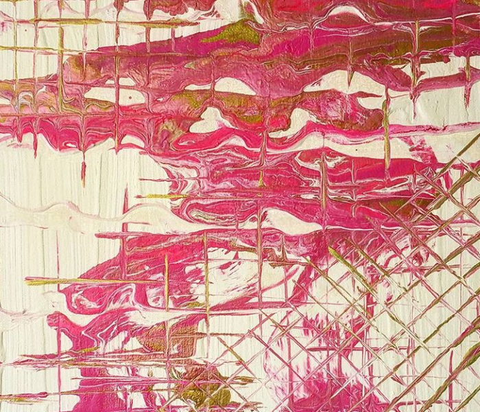 wondARTful | Ep1: Painting Tutorial: Pink/Gold Fluid Pour